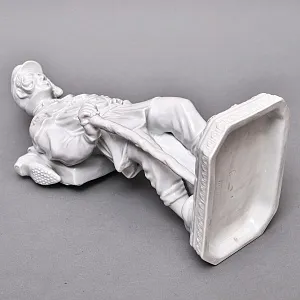 Большая Фарфоровая Статуэтка «ПУТНИК», Wiener Porzellanmanufaktur Augarten, Австрия середина ХХ века.