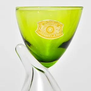 Редкость!!! Набор - Хрустальные Рюмки «Перевёртыши», VAL SAINT LAMBERT Бельгия, cередина ХХ в.