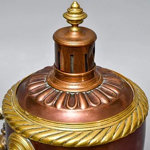 Редкость! Старинный Медный Угольный Самовар на 2,5 л. Германия, начало XX века.