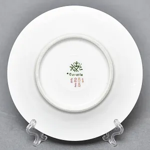 Антикварная Фарфоровая Кофейная пара в стиле Шинуазри, ROSENTHAL Германия, 1891 - 1906 годы. 