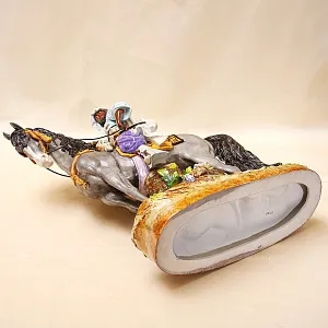 Редкая!!! Большая Фарфоровая Cтатуэтка «АРАБСКИЙ ВОИН» Shheibe - Alsbach Германия -1962год.