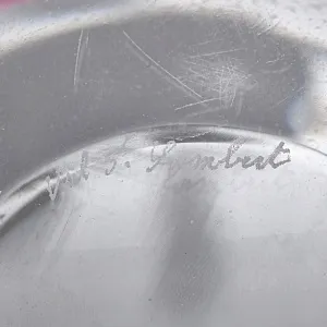 Шкатулка - Конфетница - Орешница Хрусталь VAL SAINT LAMBERT (Вал Сант Ламберт) Бельгия.