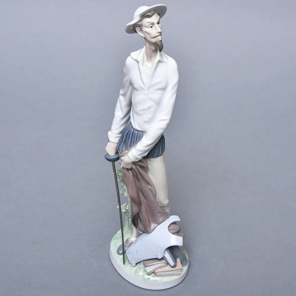 Коллекционная Фарфоровая статуэтка «Дон Кихот», Lladro Испания.