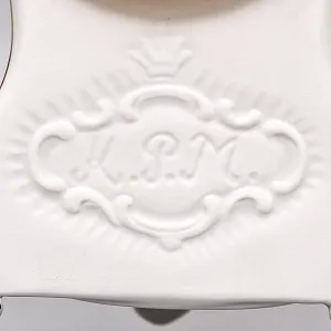 Винтажные Каминные Механические Фарфоровые Часы с боем «Время Роз», Franz Hermle & Sohn Германия 50 гг. 