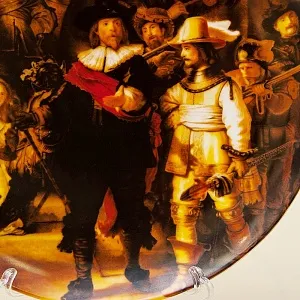 Коллекционная Тарелка «НОЧНОЙ ДОЗОР» Фарфор, Furstenberg, Германия 70-е гг.