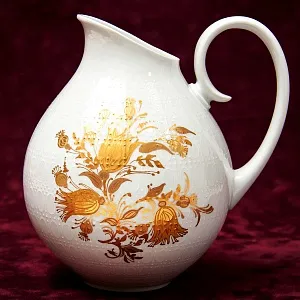 Коллекционный Авторский Фарфоровый Кувшин «Золотой сад» ROSENTHAL, Германия.