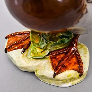 Коллекционная Фарфоровая статуэтка «Утка - Селезень», Испания, 50-70 годы ХХ века. 