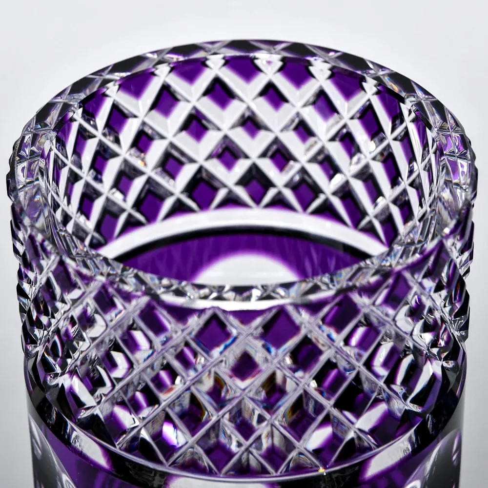 Дизайнерская Ваза Цветного Хрусталя WMF Crystal Cabinet Германия -70 годы ХХ века..