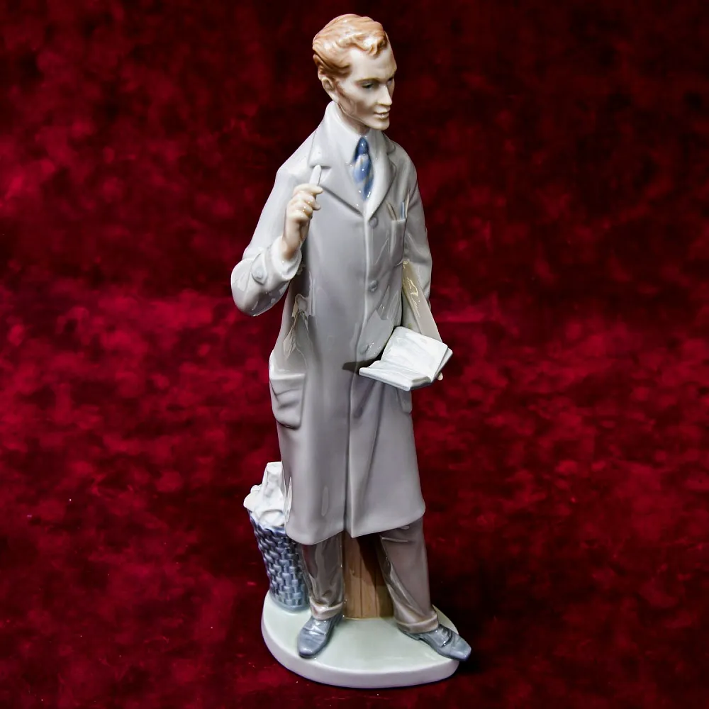 Редкость!!! Коллекционная Фарфоровая Статуэтка «УЧИТЕЛЬ», Lladro Испания - 1972 год.