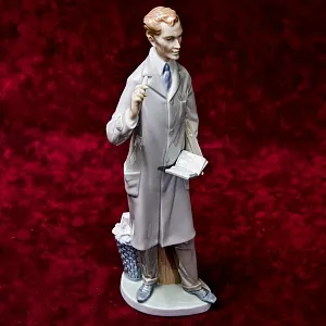 Редкость!!! Коллекционная Фарфоровая Статуэтка «УЧИТЕЛЬ», Lladro Испания - 1972 год.