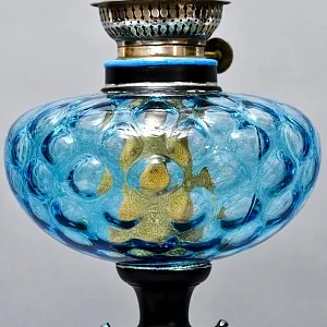 Старинная Керосиновая Лампа с Механизмом Hersteller Berlin, Германия 1920 -1925 год.