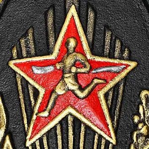 Агитационный Чугунный Знак - Панно «ГТО - Готов к труду и обороне», СССР - 30 гг.