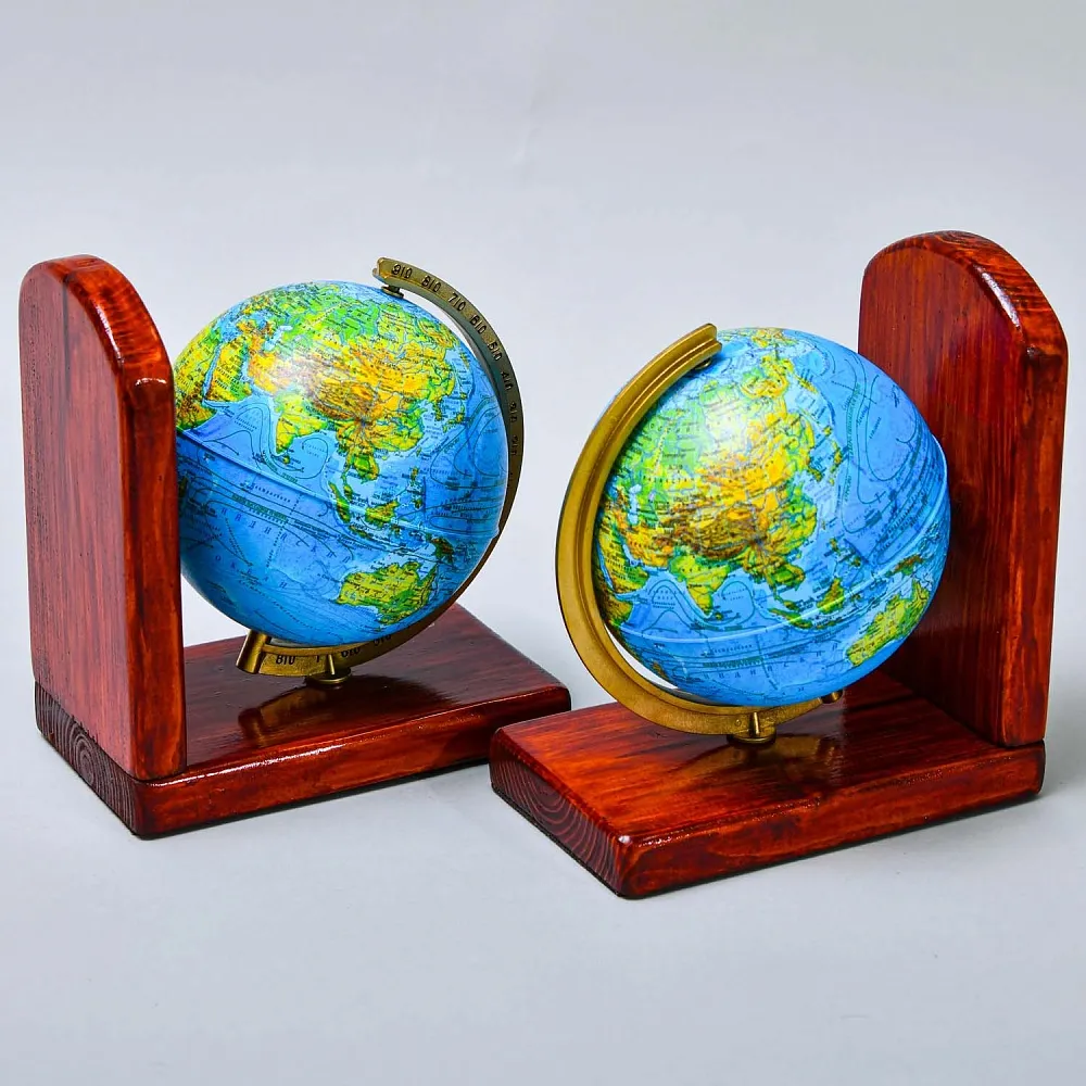 Букенды - Держатель - Ограничитель - Подставка для книг «Глобус», Россия.