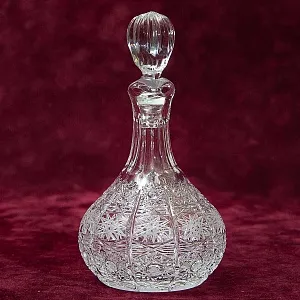 Винтажный Хрустальный Графинчик - Соусник BEYER Германия 60-е годы ХХ века.