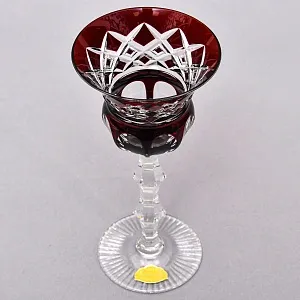 «Рубиновый Хрусталь» - Бокал для Вина «Barthmann» DOROTHEENHUTTE Германия -50 гг.
