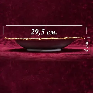 Антикварное Фарфоровое Блюдо - Тарелка «РОЗА», MEISSEN Германия, 1924 - 1934 годы.