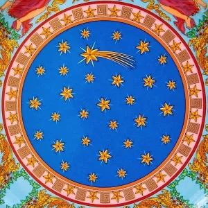 Коллекционная Тарелка - Блюдо «РОЖДЕНИЕ» Фарфор, VERSACE, Rosenthal Германия -1997 год.