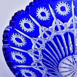 Хрустальная Ваза - Конфетница - Блюдо JOSKA BODENMAIS Германия D-25 см., конец 60-х гг.