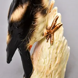 РЕДКАЯ!!! Птица - Фарфоровая Статуэтка «ДЯТЕЛ», GOEBEL Германия - 1972 год.