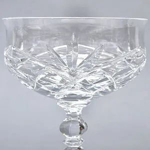 Редкость! Хрустальные Креманки - Фужеры для Шампанского WMF Cristal Cabinet, Германия конец 60-х гг.