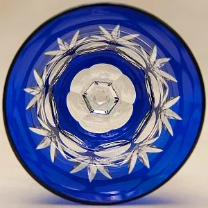 Коллекционный Хрустальный Бокал для вина серия «AUSTEN», Kunsthandwerk Германия, 50гг.