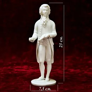 Коллекционная Фарфоровая Статуэтка «МОЦАРТ», Wiener Porzellanmanufaktur Augarten, Австрия.