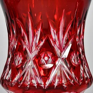 Набор Стаканов серия «Die Eingebung», Цветной Хрусталь WMF Cristal Cabinet Германия, 60 -гг.
