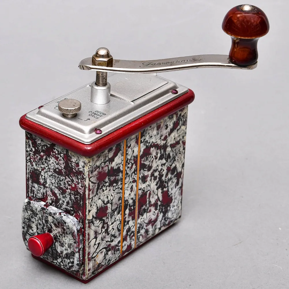 Винтажная Узкая Ручная Механическая Кофемолка «Мокка» Zassenhaus Германия.