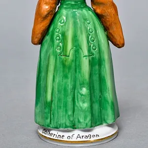 Полная Коллекционная серия Фарфоровых статуэток «Генрих VIII и его шесть жен», Sitzendorf Германия.