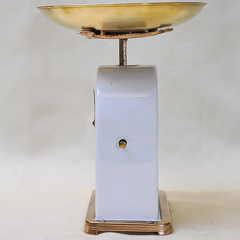 Редкость! Старинные Кухонные Фарфоровые Весы на 10кг. KRUPS IDEAL, Германия -1915 год.