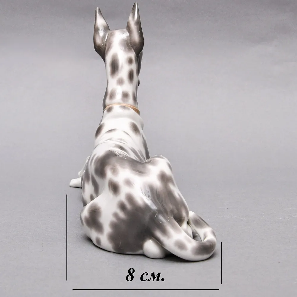 Коллекционная Фарфоровая статуэтка «Собака. Немецкий Дог», Lladro Испания.
