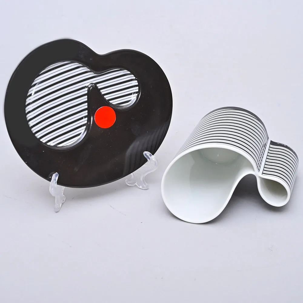 Коллекционная Авторская Чайная Пара модель nr. 3, Фарфор Rosenthal, Германия.