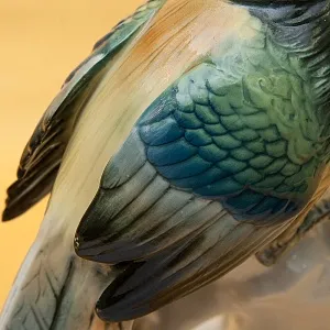 Большая Фарфоровая Статуэтка «Райская Птица» Н -30 см., Карл Энс / Karl Ens,  Германия, 50-е годы ХХ века.