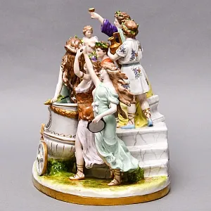 Редкость! Коллекционная Фарфоровая статуэтка «ТРИУМФ», Scheibe-Alsbach Германия, 1962 - 1972 годы. 