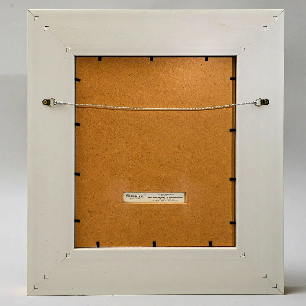 Картина - Панно - Фарфоровая Плакетка «Борис Годунов - На границе», Villeroy&Boch. Германия -1982 год.