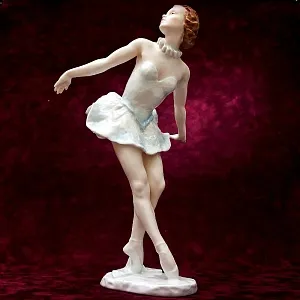 Большая Авторская Фарфоровая Статуэтка «БАЛЕРИНА» ROSENTHAL Германия -1954 год.