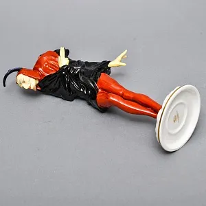 Редкость! Большая Фарфоровая статуэтка «МЕФИСТОФЕЛЬ», Hutschenreuther Германия. 