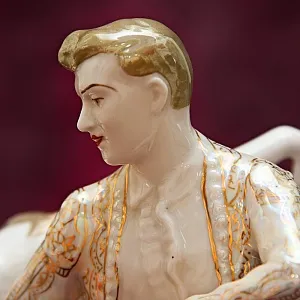 Авторская Коллекционная Фарфоровая статуэтка «Испанский танец», СССР ЛЗФИ, 1967 - 1983 годы.