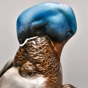 Коллекционная Фарфоровая статуэтка «Птицы. Утка и Селезень», ROSENTHAL Германия, 1922 - 1933 годы.