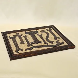 Коллекционное Панно - Картина «Старинные Антикварные Инструменты», Россия XIX век.