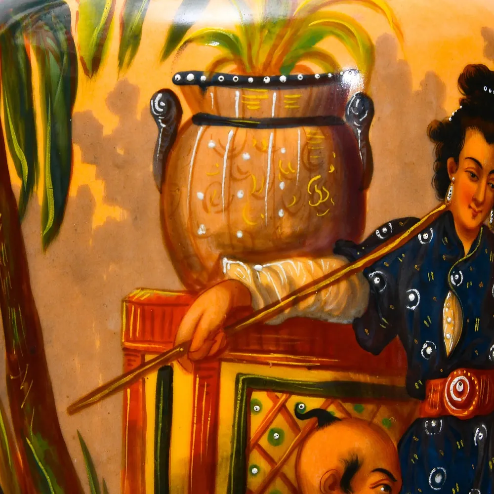 Редкие!!! Большие Антикварные Парные Вазы «Персидские мотивы», Франция VIEUX PARIS.