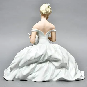 Фарфоровая статуэтка «Балерина, Танцовщица c Веером», WALLENDORF Германия 1953-1962 годы.