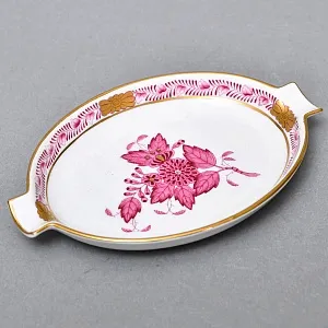 Небольшая Фарфоровая пепельница - мелочевница «APPONYI PURPUR», HEREND Венгрия. 