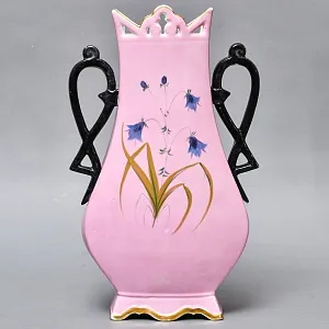 Антикварные Парные Фарфоровые Вазы «Счастливое детство», Франция, конец XIX - начало ХХ века. 