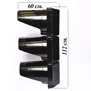 Редкость! Огромный Площадной «Уличный Светофор» родом из СССР - образца 1974 года.