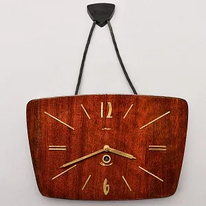 Редкость! Механические Настенные Часы «МАЯК» в деревянном корпусе - СССР - 1965 год.