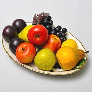 Редкость! Авторская Роспись! Коллекционная Фарфоровая Тарелка - Блюдо «ИРИСЫ», Россия. 