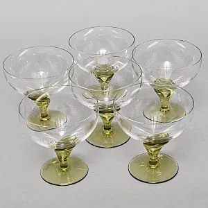 Фужеры для Шампанского - Креманки «Papyrus», Хрусталь Rosenthal Studio Line, Германия -1960 - 1969 годы. 