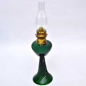 Редкость! Стеклянная Керосиновая Лампа, Unbekannter Hersteller, Германия первая половина ХХ века.