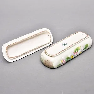 Фаянсовый Набор для Умывания «Яблоневый цвет», K&G Luneville Франция, 1900 - 1920 годы.